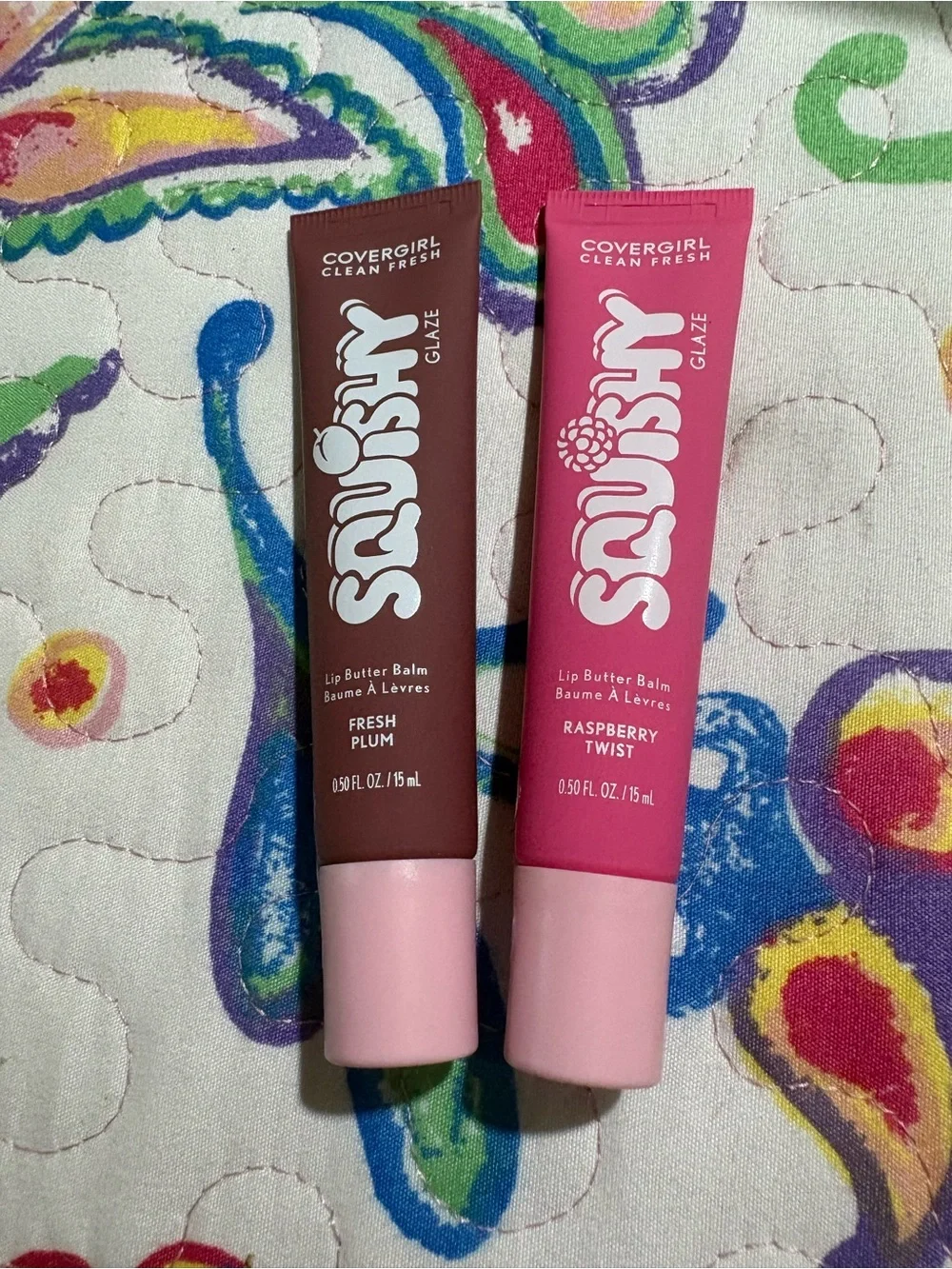 COVERGIRL Squishy Lip Butter Balm Duo — Fresh Plum & Raspberry Twist